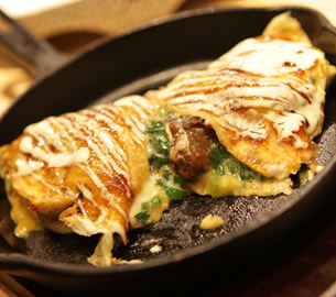 ガレット風ねぎ焼き